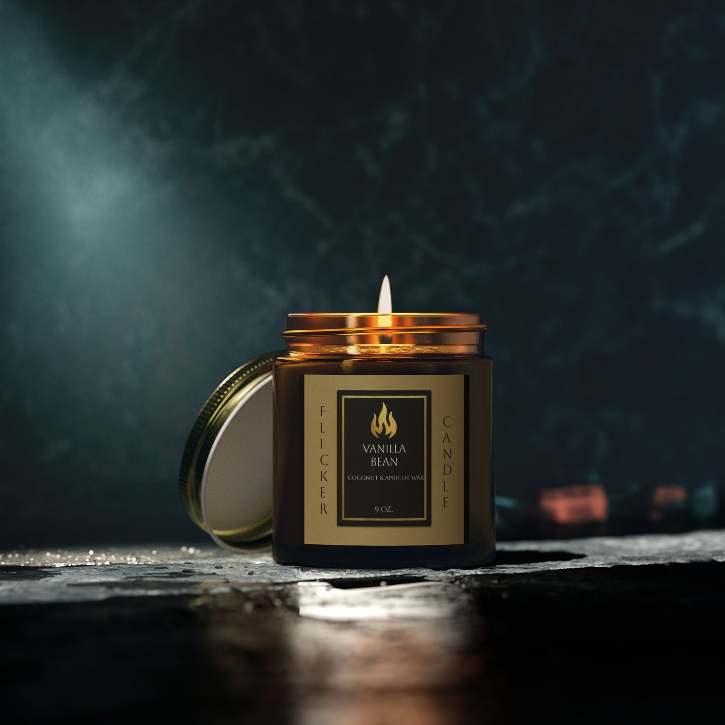 Vanilla Bean Scented Candle