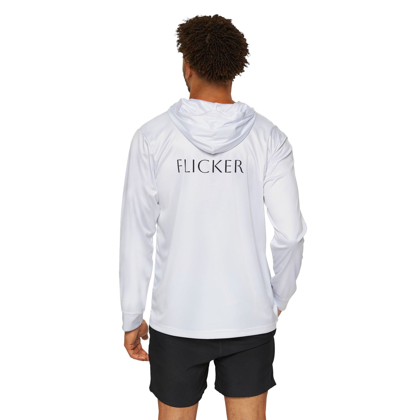 Men's Sports Flicker Hoodie - AOP, Athletic Warmup, Workout Gear, Fitness Fashion, Outdoor Clothing, Gift for Him