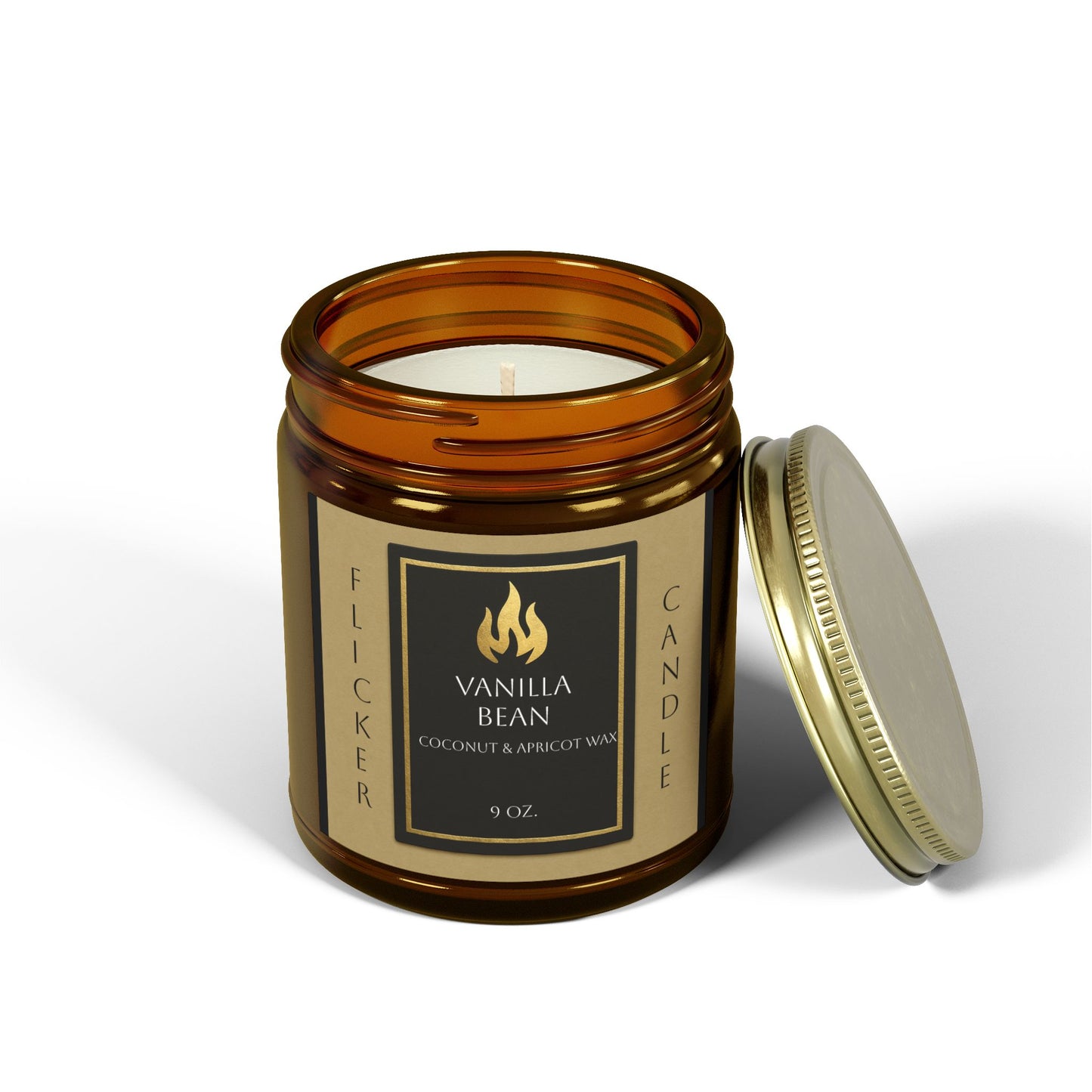 Vanilla Bean Scented Candle