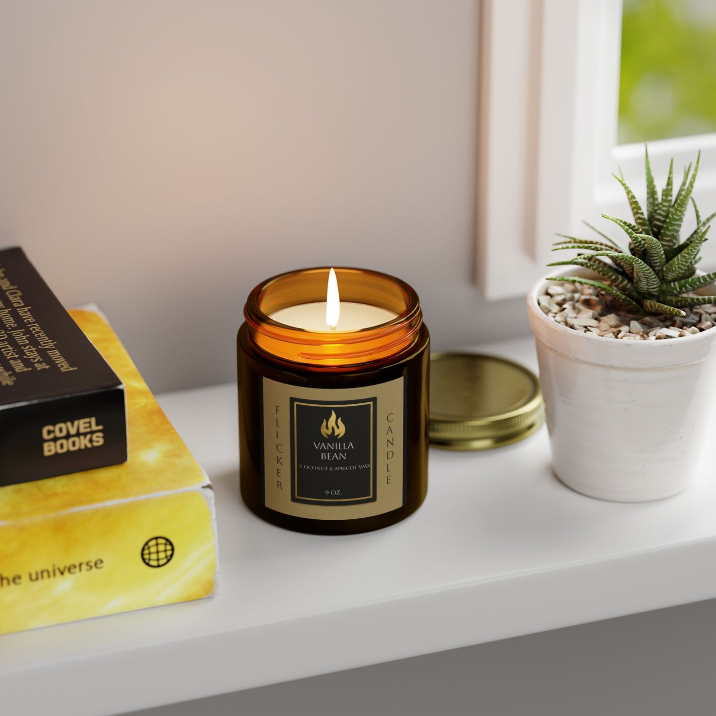 Vanilla Bean Scented Candle