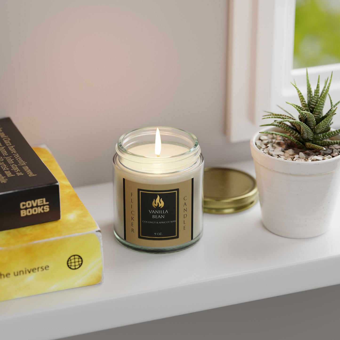 Vanilla Bean Scented Candle