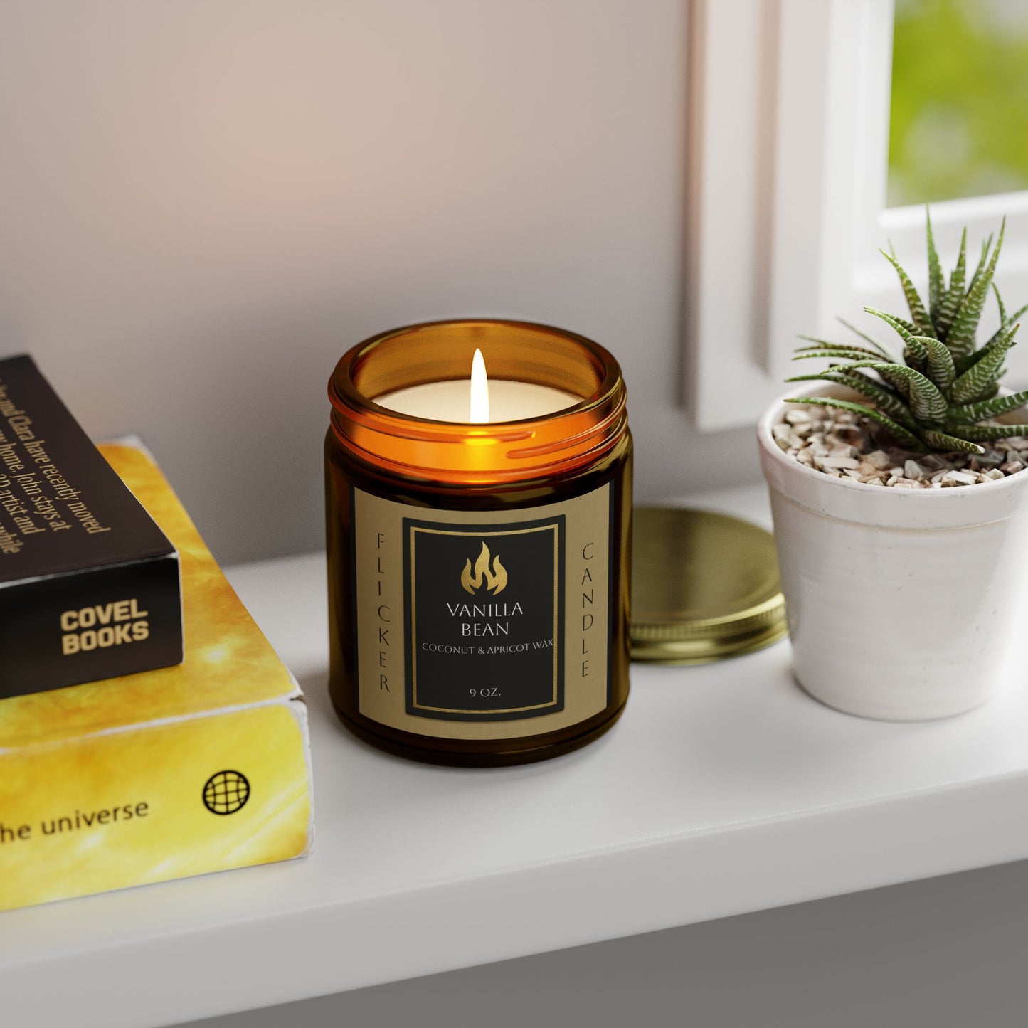 Vanilla Bean Scented Candle