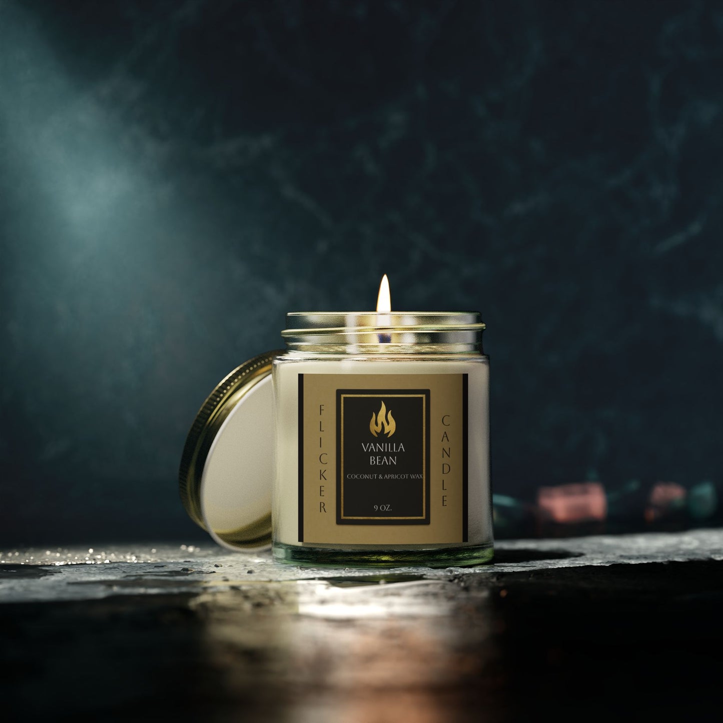 Vanilla Bean Scented Candle
