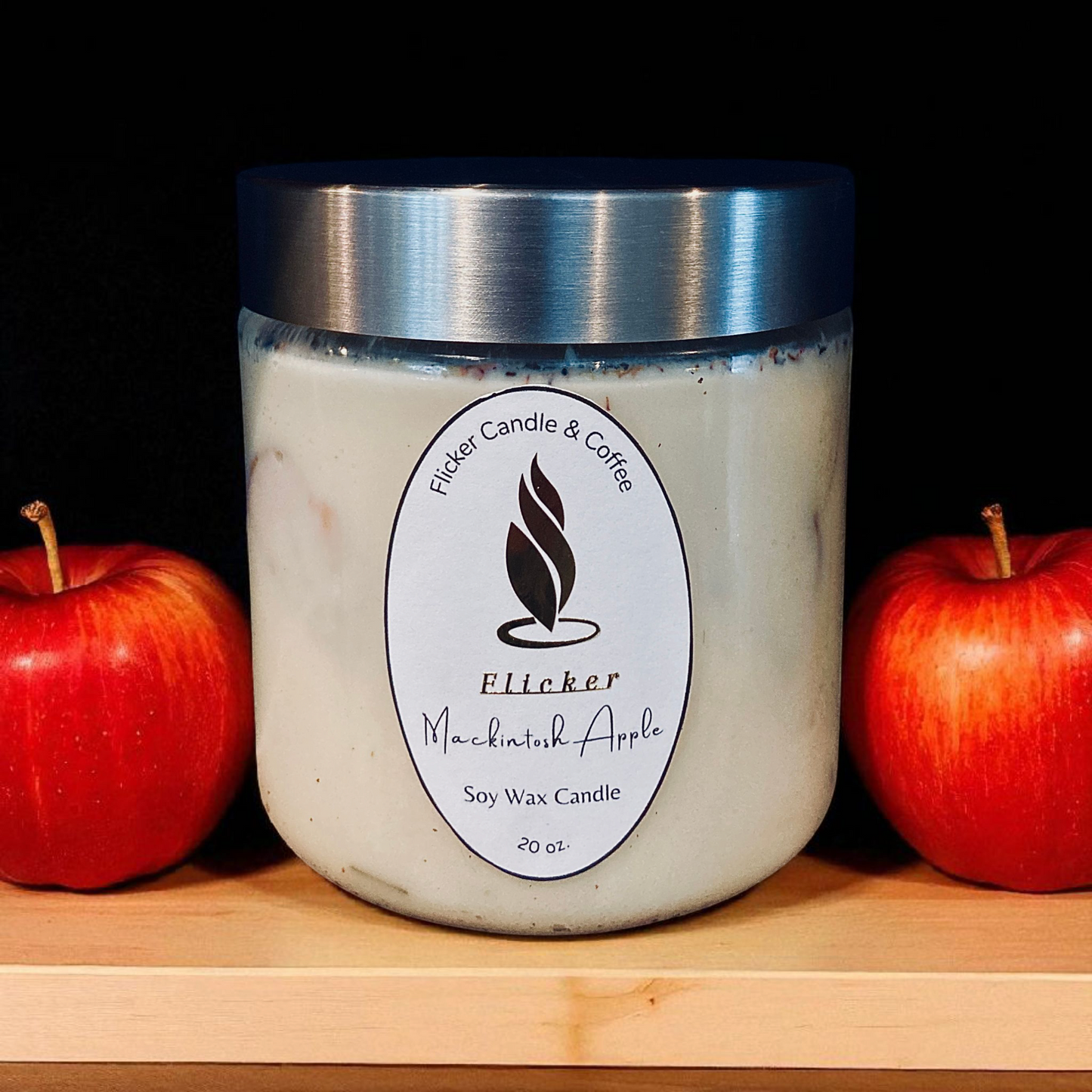 Mackintosh Apple Glass Jar Candle (round) 20 oz.