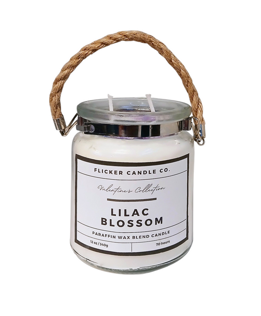 Lilac Blossom Candle (round) 12 oz.