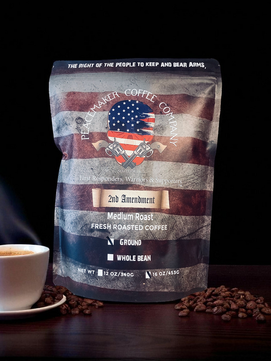 Peacemaker 2nd Amendment Medium Roast 12 oz. bag