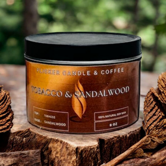 Tobacco & Sandalwood Candle