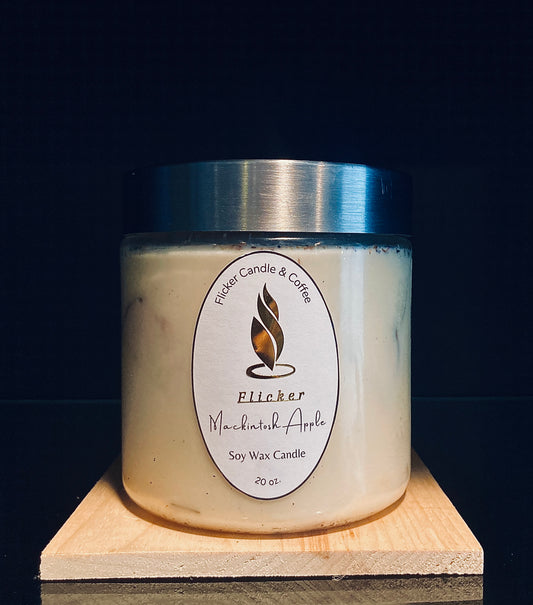 Mackintosh Apple Glass Jar Candle (round) 20 oz.