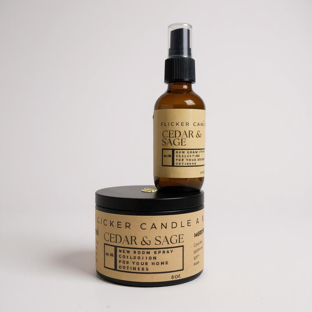 Aromatherapy Candle and Room Spray set